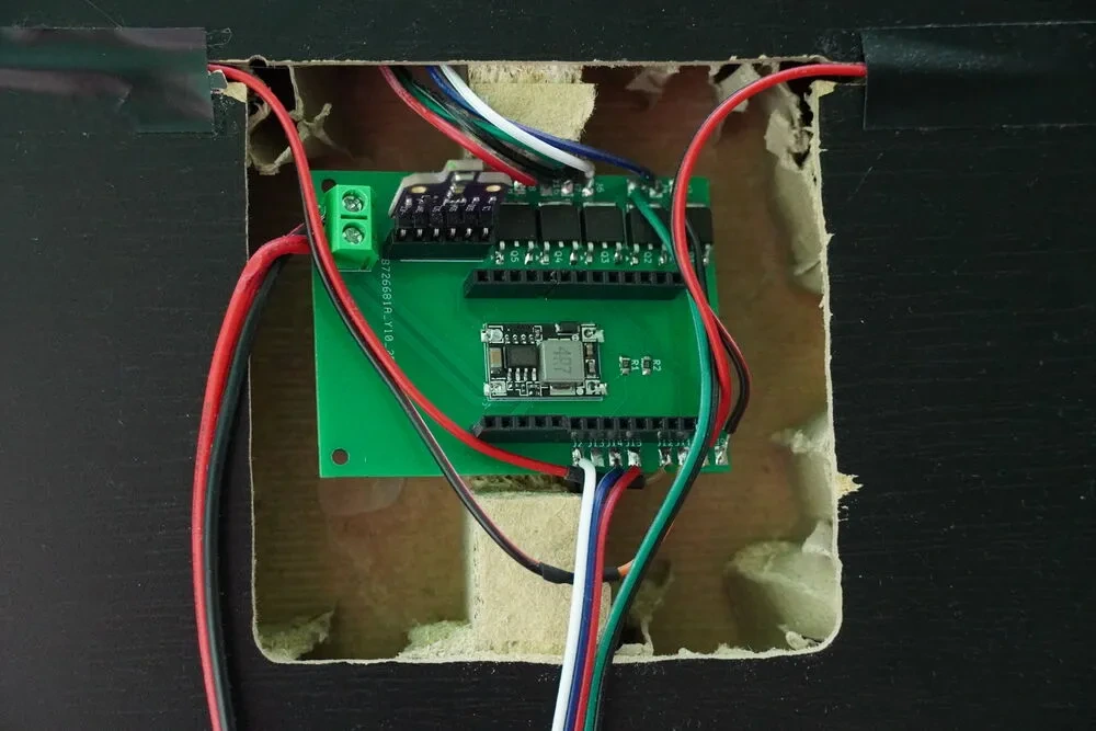 Installed PCB